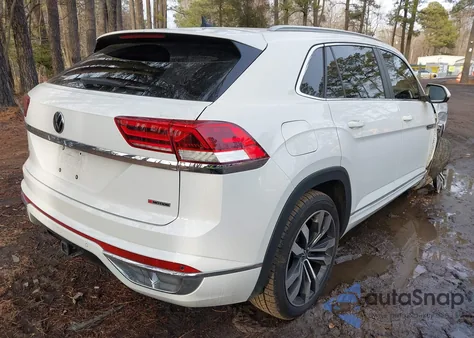 2021 Volkswagen Atlas Cross Sport 3.6L V6 Sel/3.6L V6 Sel R-Line from USA, damaged, VIN 1V2SE2CA5MC220571